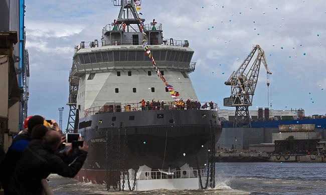 Αυτό είναι το πρώτο ηλεκτροκίνητο παγοθραυστικό του ρωσικού Στόλου